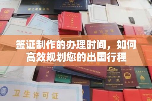灵寿签证制作的办理时间，如何高效规划您的出国行程
